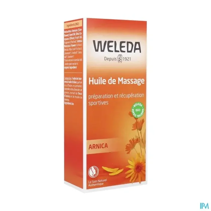 Weleda arnica huile de massage 200ml