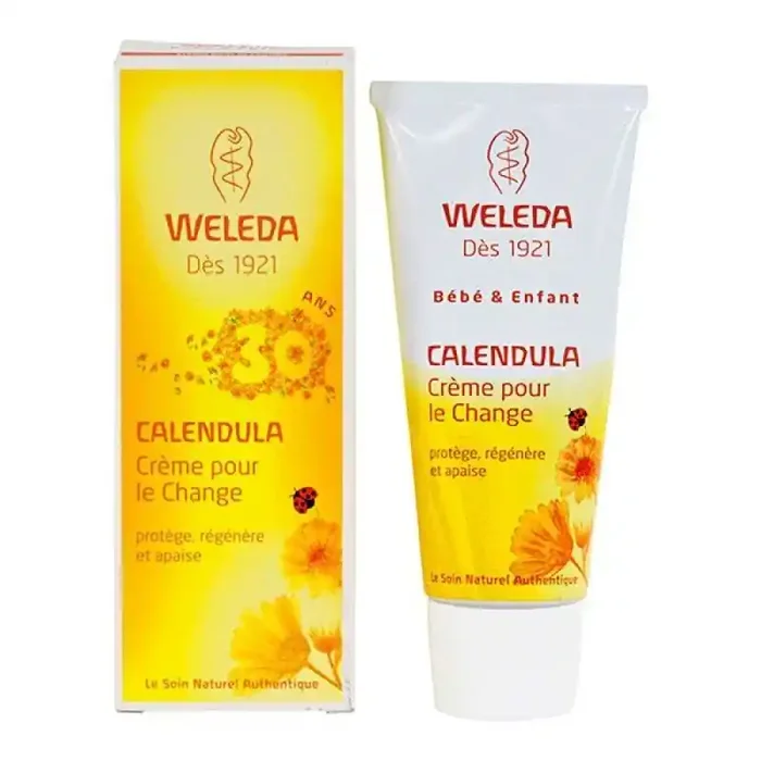 Weleda Baby Crème pour le change au Calendula 75 mL