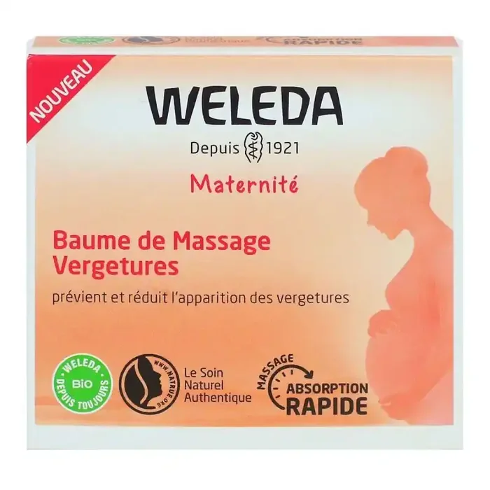 Weleda Baume Massage Vergetures Pot 150 mL