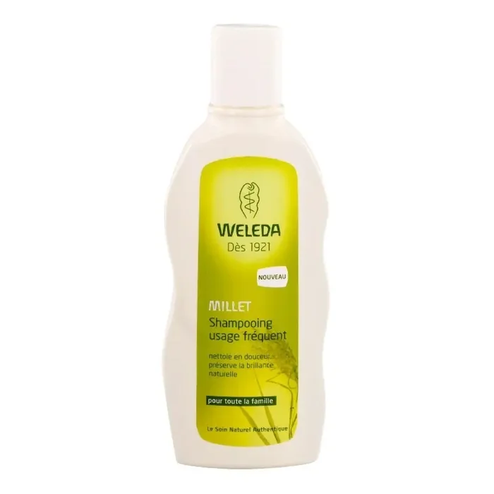 Weleda capillaire shampooing usage frequent Millet 190 ml