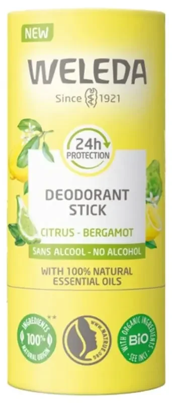 Weleda Déodorant Citrus Bergamot Stick 50 g