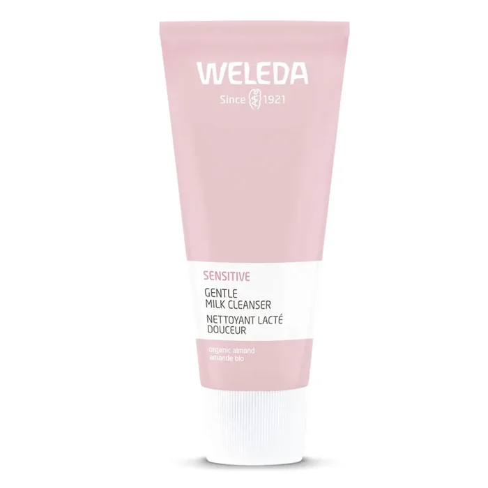 Weleda lait nettoyant peaux sensibles à l‘amande 75 ml