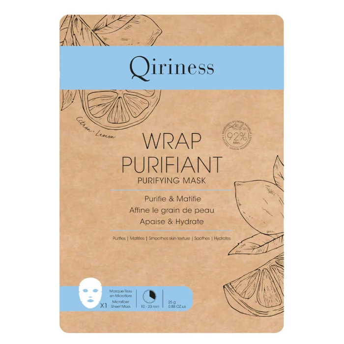 Wrap Purifiant – Masque Microfibre Purifiant