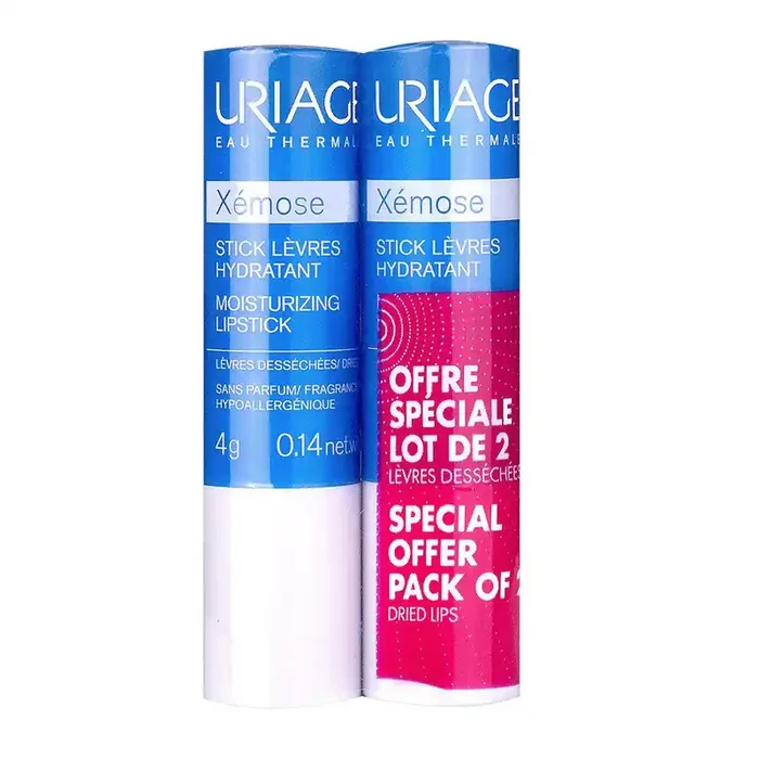 Xémose stick lèvres hydratant 2x4g