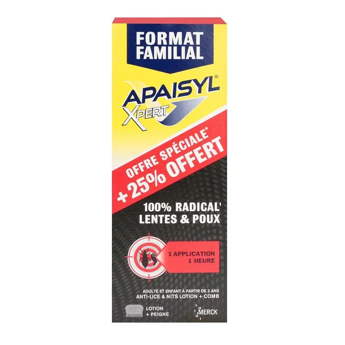 Xpert poux & lentes 200+50ml offerts