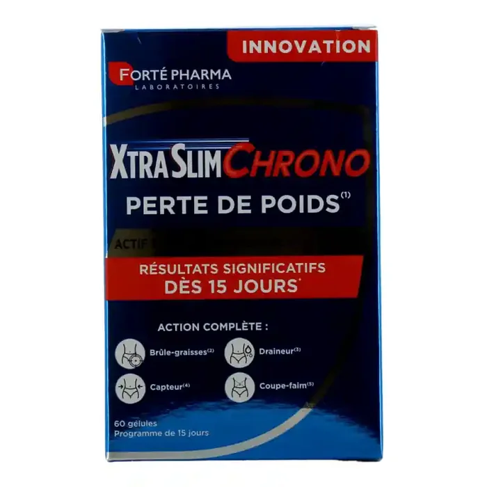 XTRASLIM CHRONO PERTE DE POIDS X60 FORTE PHARMA