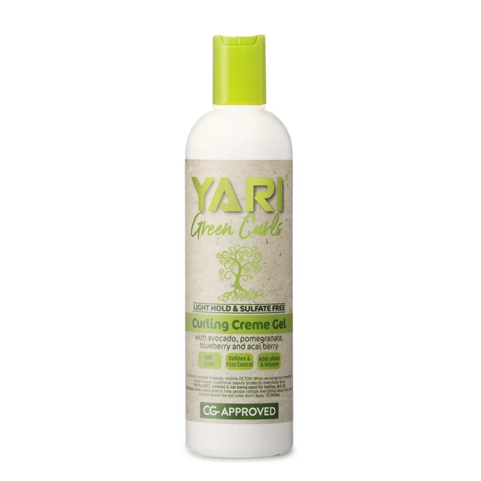 Yari Green Curls Gel Crème Tenue Légère 355ml