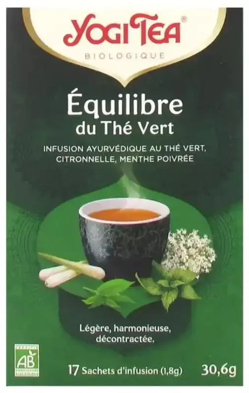 Yogi Tea Équilibre Thé Vert