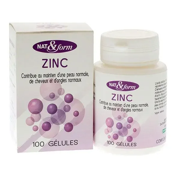 Zinc 100 gélules