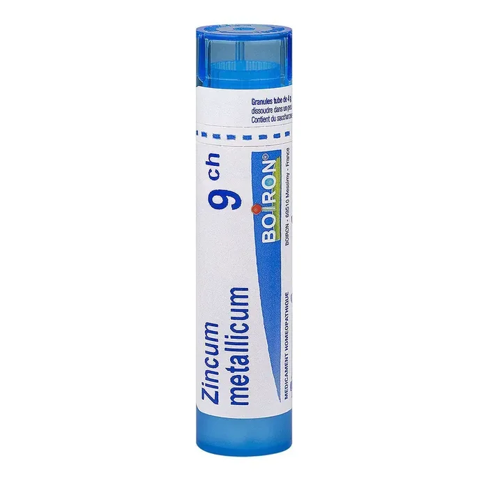 Zincum Metallicum 9ch – Problèmes gynécologiques – Tube Granules 4g