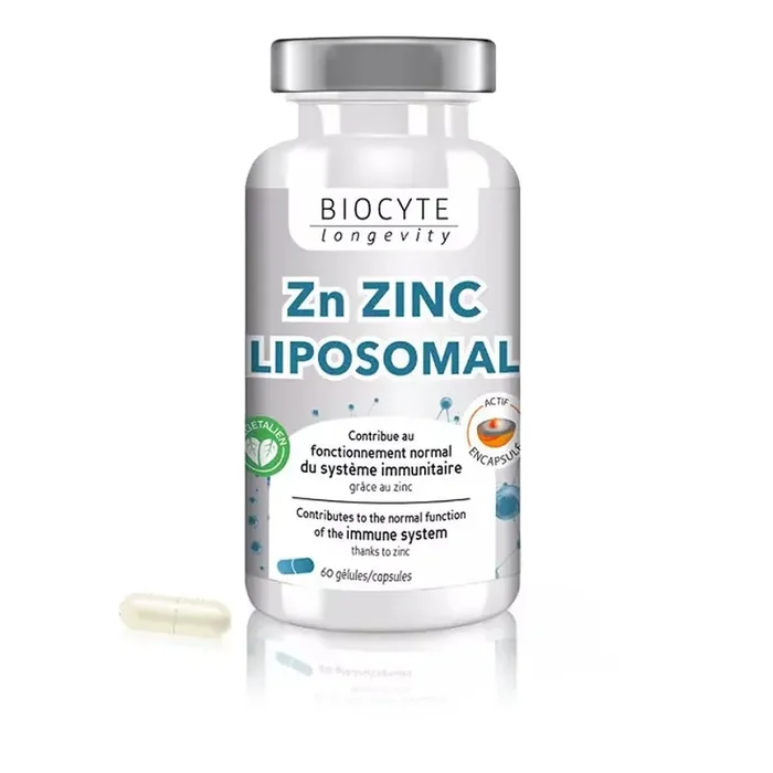 Zn Zinc Liposomé – Système immunitaire – 60 Gélules
