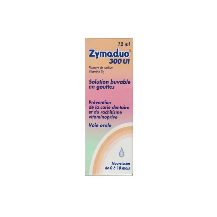 Zymaduo 300 UI solution buvable en gouttes 1 flacon de 12 ml avec compte-gouttes